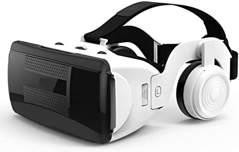 MMFXUE Realidad Virtual VR Box Gafas 3D Auriculares VR para Videojuegos móviles Videos de 360 ° Compatible con teléfonos de 4.1-6.7 Pulgadas Teléfono Universal Android