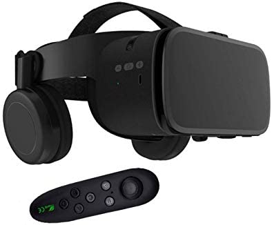 Kotaku BOBOVR Z6 Bluetooth Auricular inalámbrico Integrado Gafas 3D Casco de Realidad Virtual VR (+ Y1 Mando)