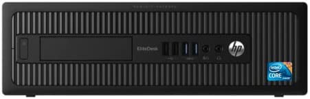 HP EliteDesk, Ordenador de sobremesa Intel Core i5 3.2 GHz, 16GB de RAM, SSD de 500 GB, wi fi, Windows 11 Pro, (Reacondicionado)