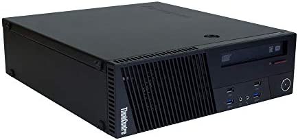 Lenovo ThinkCentre M93p SFF - Ordenador de sobremesa procesador Intel Core i5-4570 - 3,2 GHz, memoria RAM DDR3 de 4 GB, disco duro de 500 GB, grabadora de DVD, Windows 10 Home (Reacondicionado)