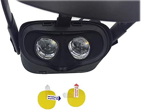 LICHIFIT 4 protectores de lentes de realidad virtual HD transparente para Oculus Rift S Oculus Quest Virtual Reality